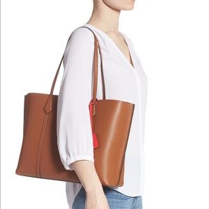 Tory Burch perry leather tote